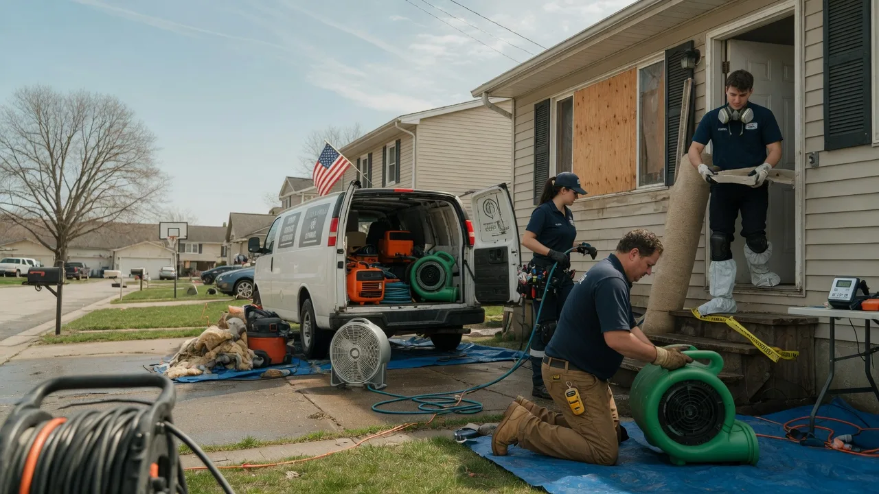 Water Damage Restoration in Mendon, OH near me
